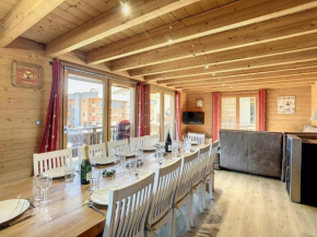 Chalet duplex 150 m², 12 pers, 6 ch, sauna, terrasse, à 50m des pistes - Fontcouverte-la-Toussuire - FR-1-416-23